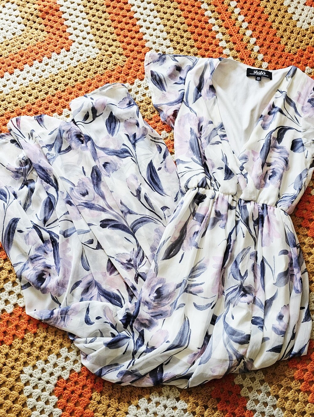 Lulus Floral Maxi Dress Where Wildflowers Grow Watercolor High Slit